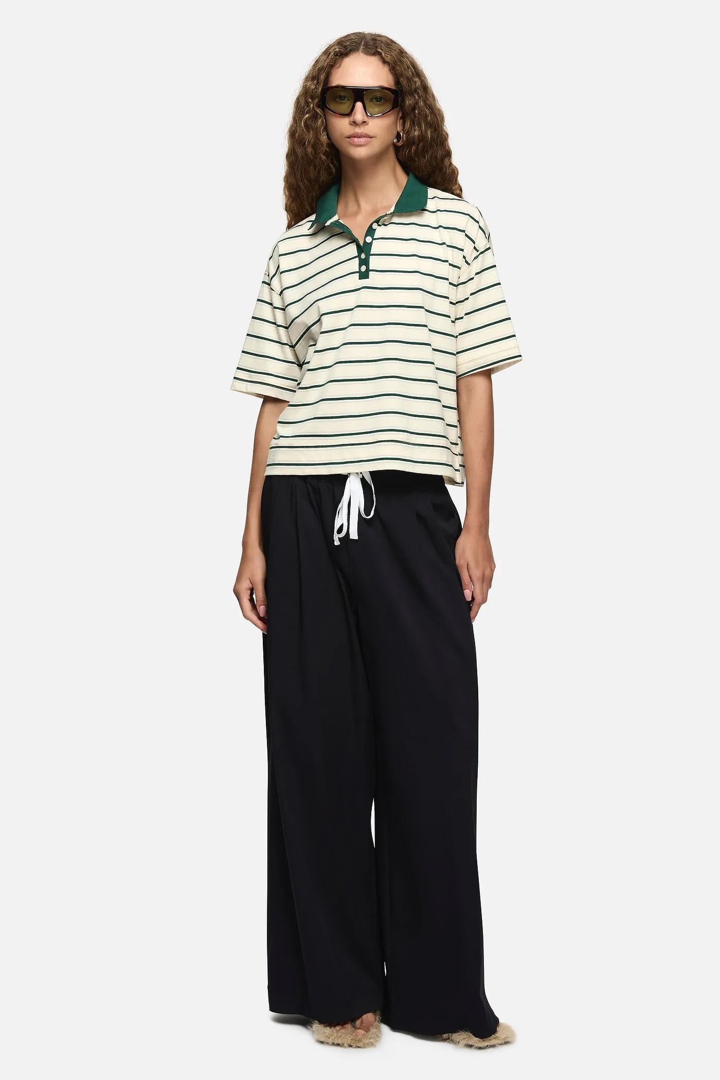 Mavis Trousers Ink sold by Blanca