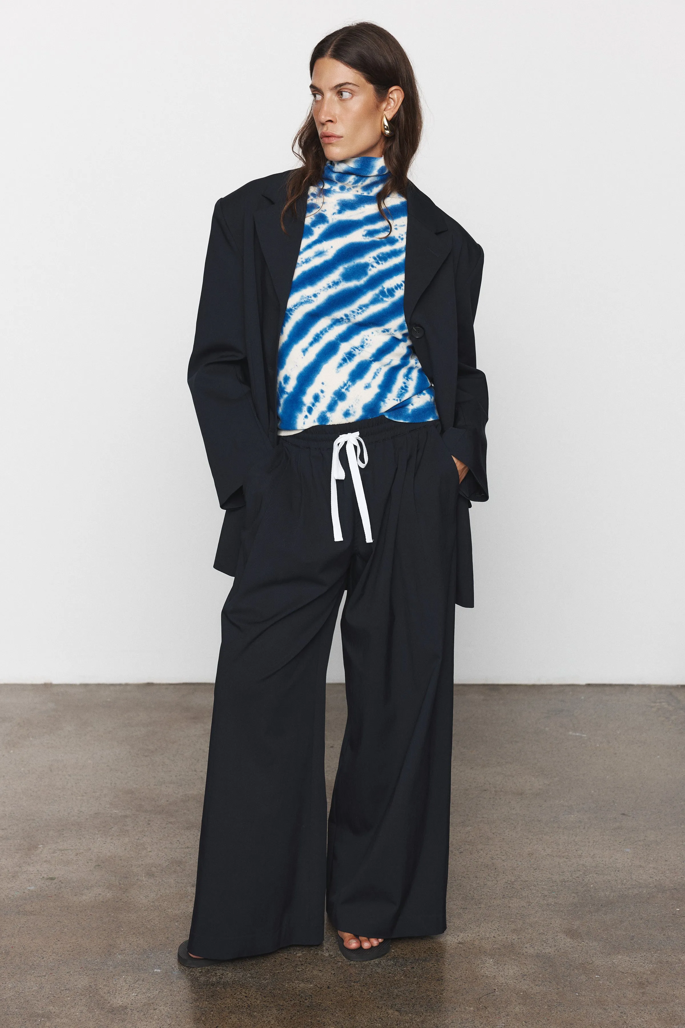 Mavis Trousers Ink sold by Blanca product image thumbnail 2