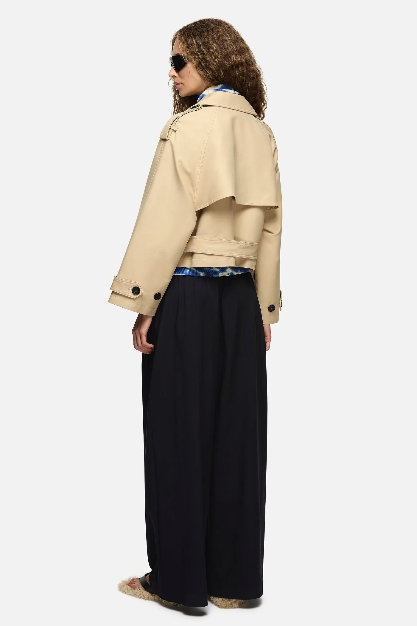 Pamela Trench Cream sold by Blanca product image thumbnail 4
