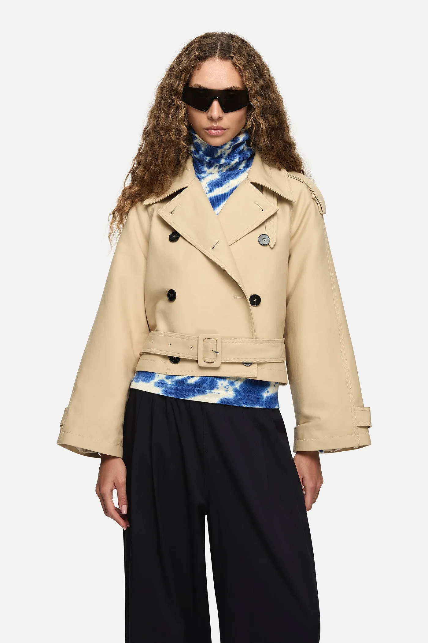 Pamela Trench Cream sold by Blanca