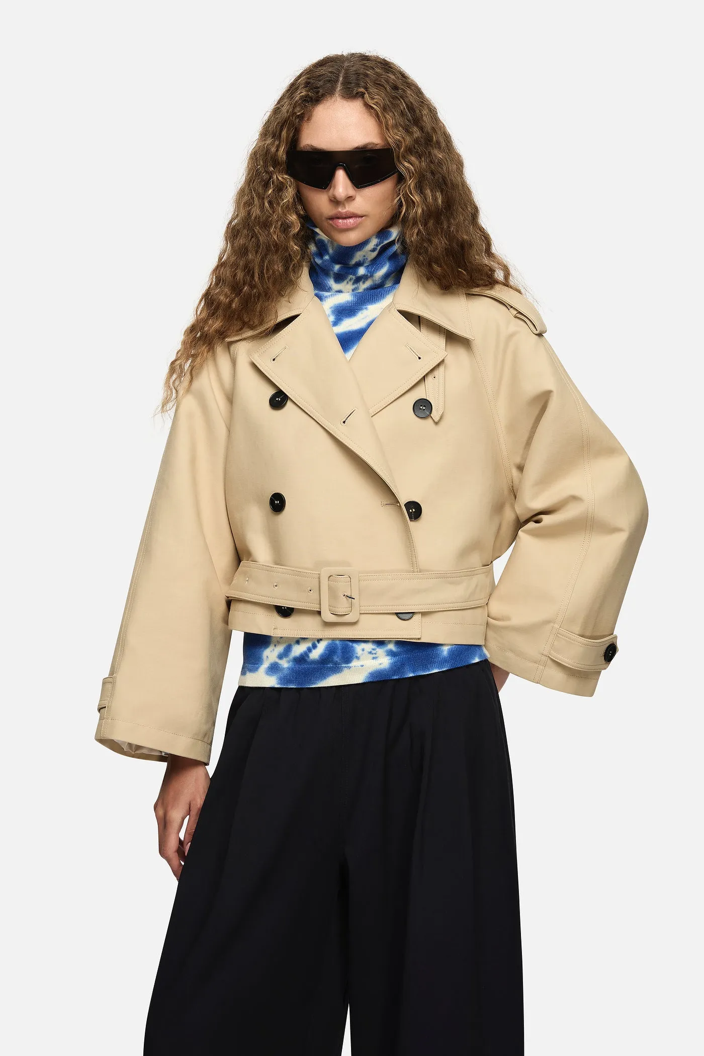 Pamela Trench Cream sold by Blanca product image thumbnail 5