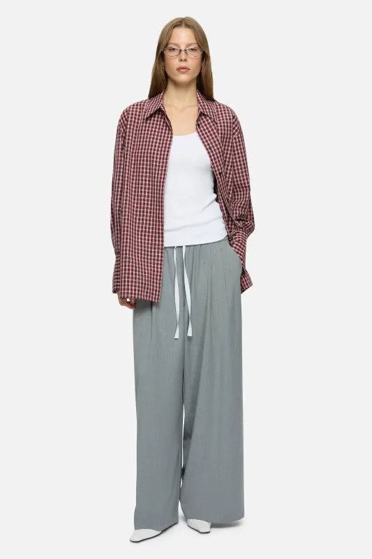 Mavis Trousers Grey made by Blanca
