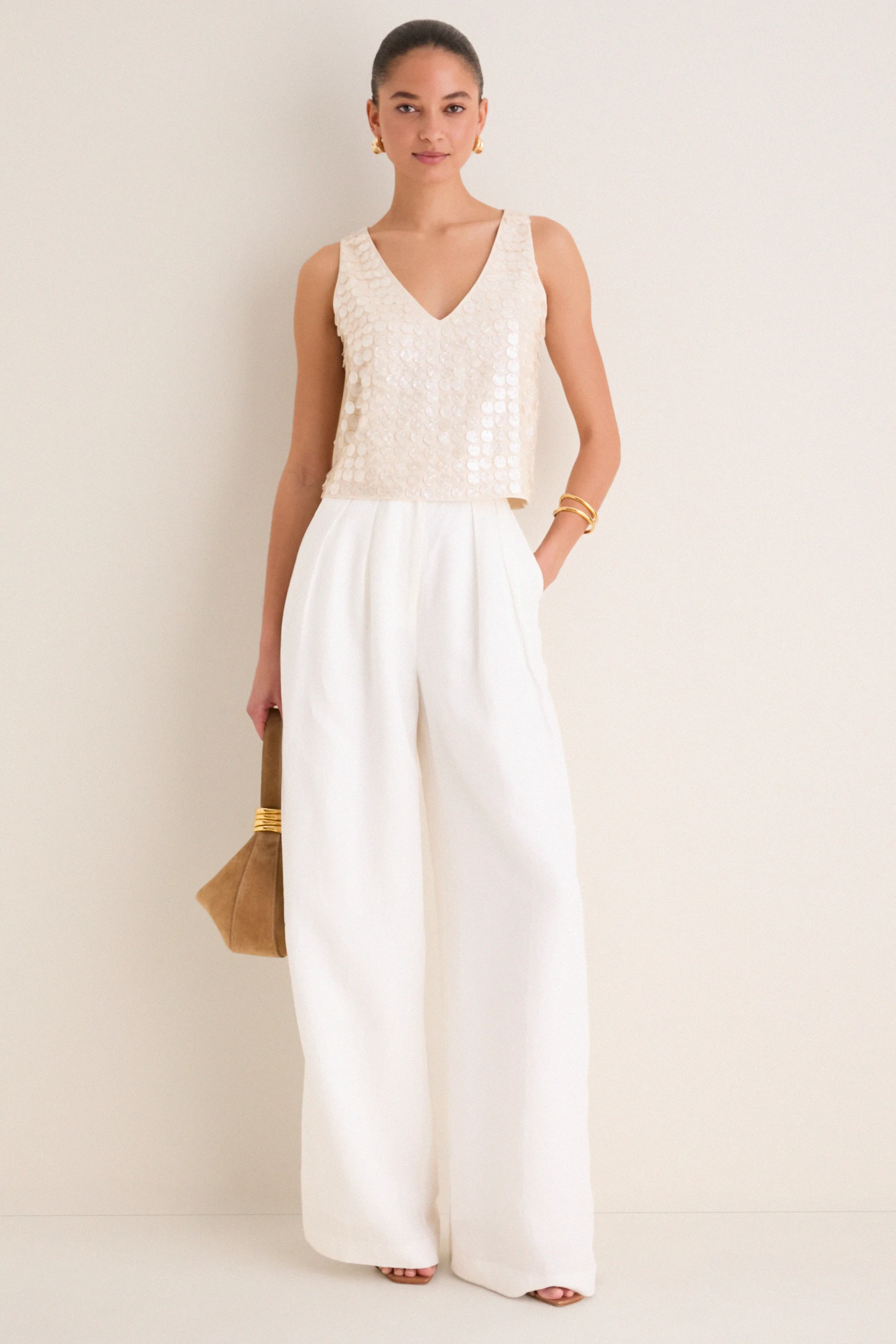 Pearl Shells Disco Tank sold by Hyacinth House product image thumbnail 2