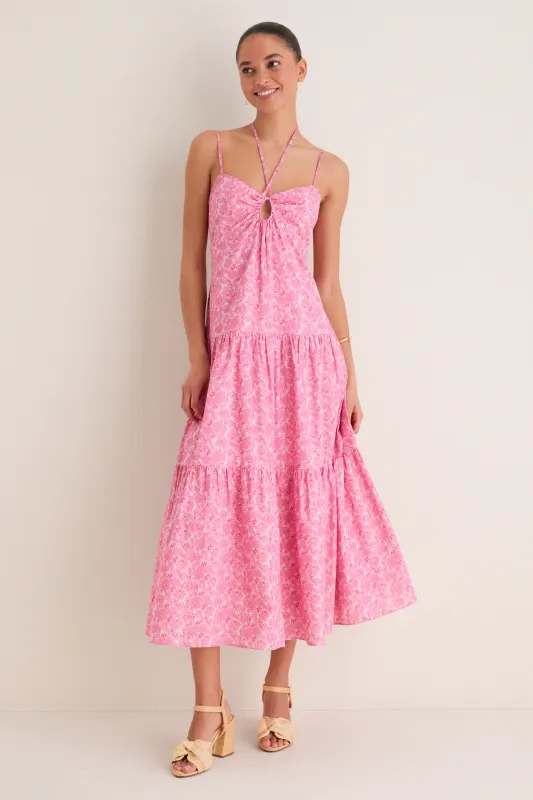 Petal Party Floral Lottie Maxi Dress made by Hyacinth House