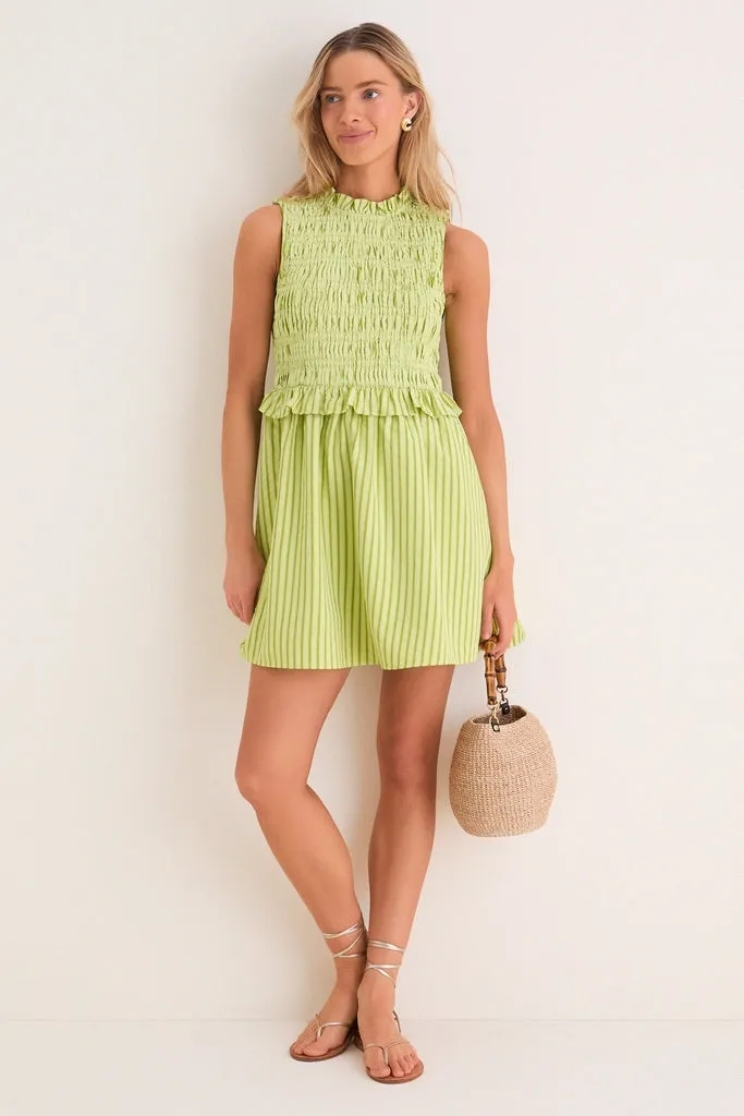 Margarita Stripe Seaton Mini Dress sold by Hyacinth House product image thumbnail 2