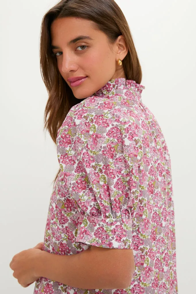 Pink & Sage Ditsy Floral Louisa Maxi Dress sold by Hyacinth House product image thumbnail 4