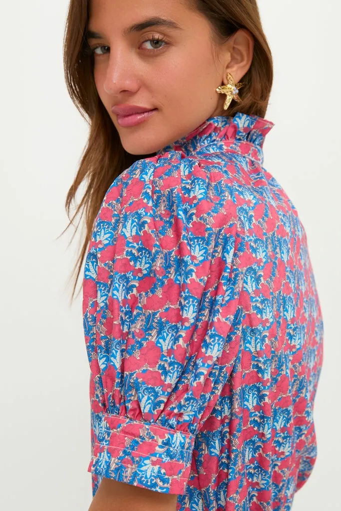 Gold & Blue Starfish Marina Earrings sold by Hyacinth House product image thumbnail 5