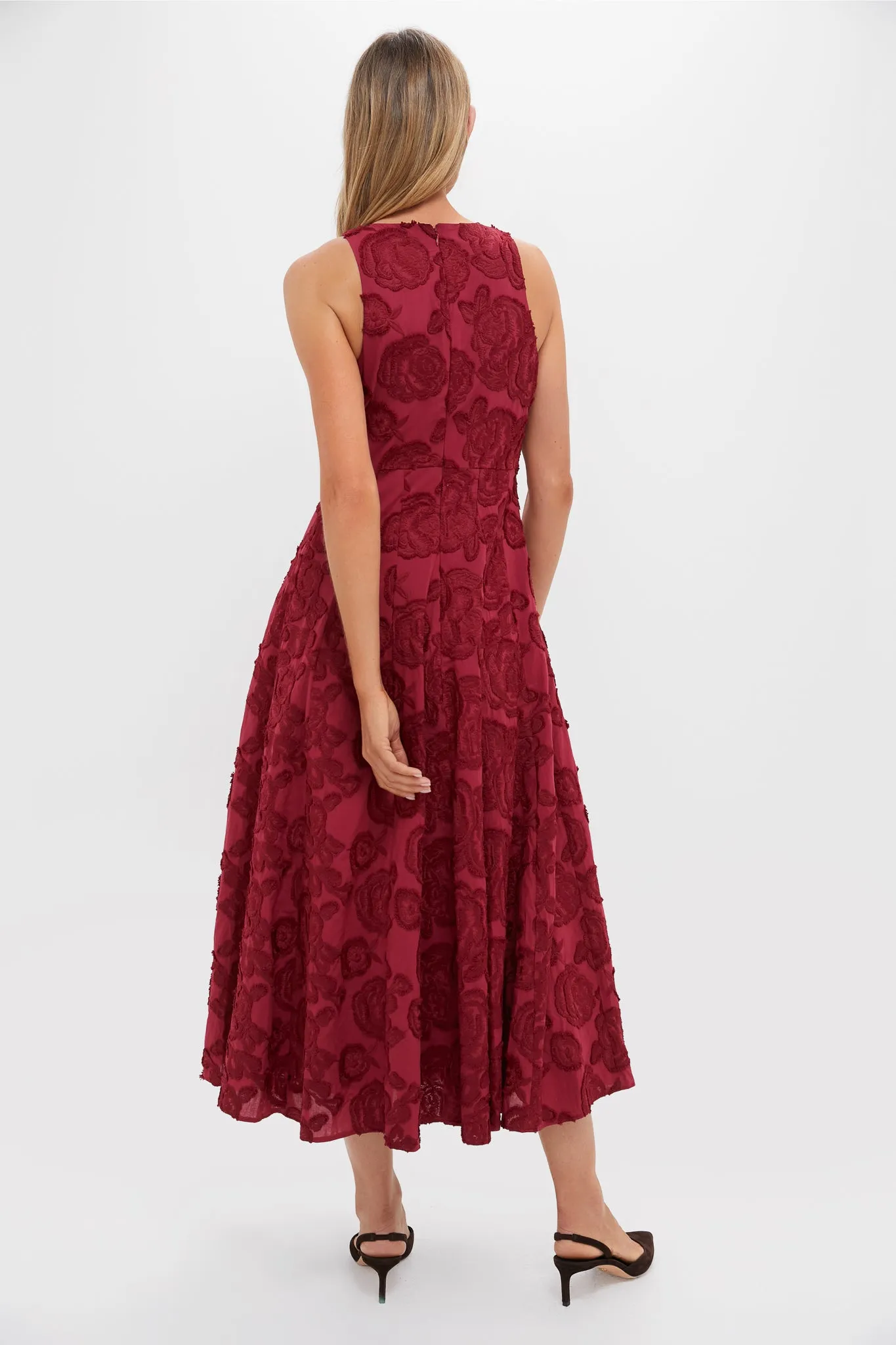 Ruby Textured Floral Melina Maxi Dress sold by Hyacinth House product image thumbnail 5
