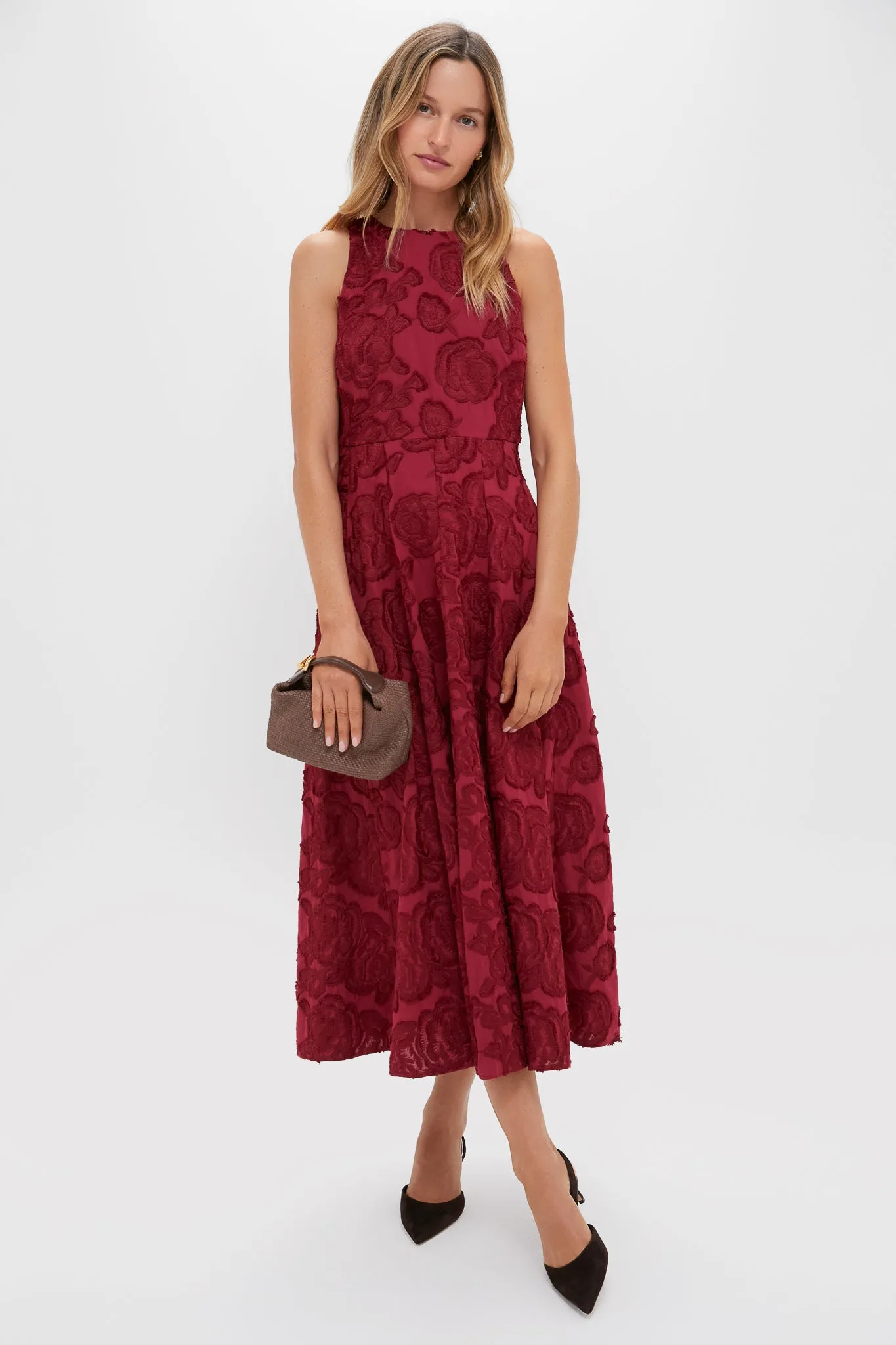Ruby Textured Floral Melina Maxi Dress sold by Hyacinth House product image thumbnail 3