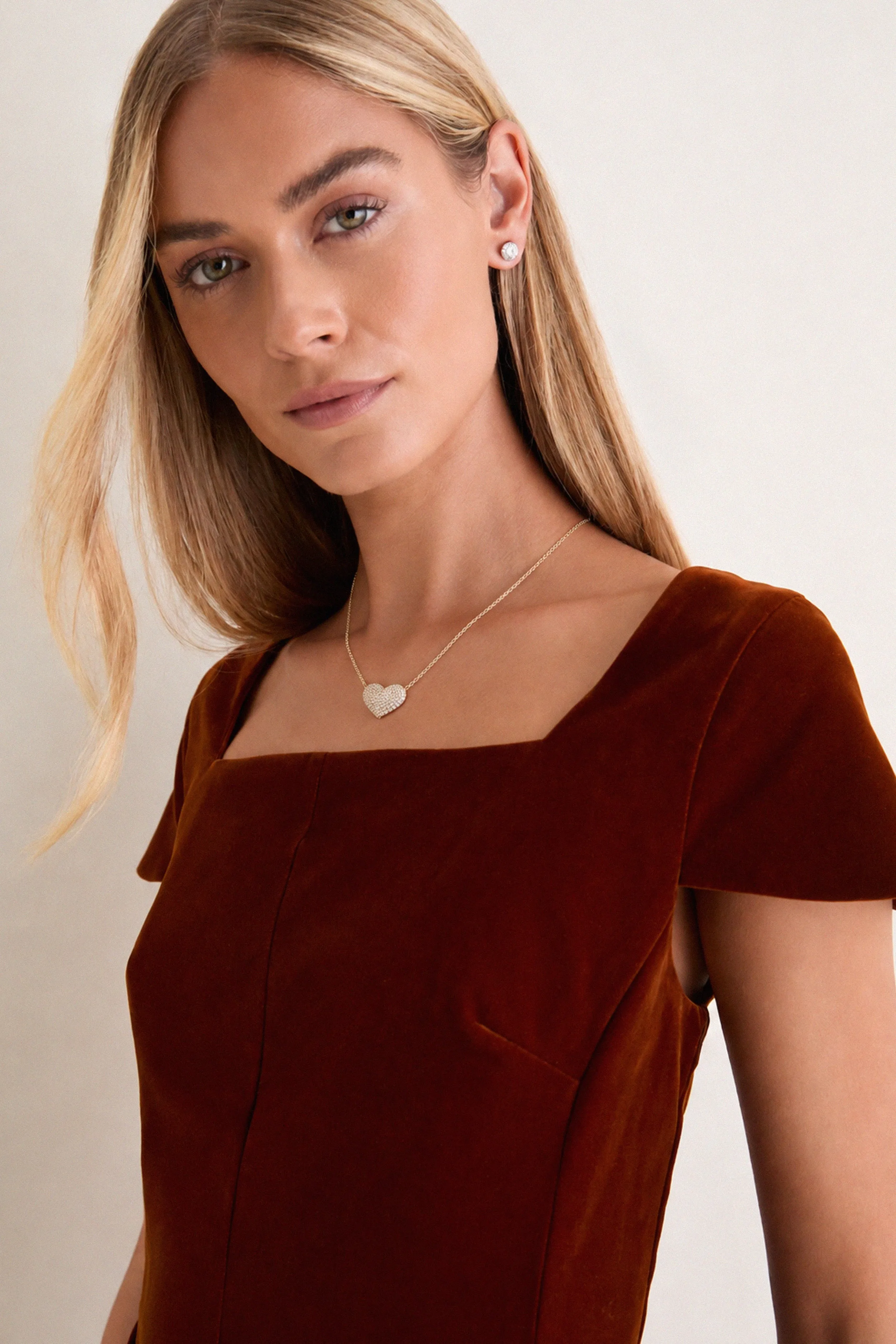 Copper Velvet Linnea Maxi Dress sold by Hyacinth House product image thumbnail 2
