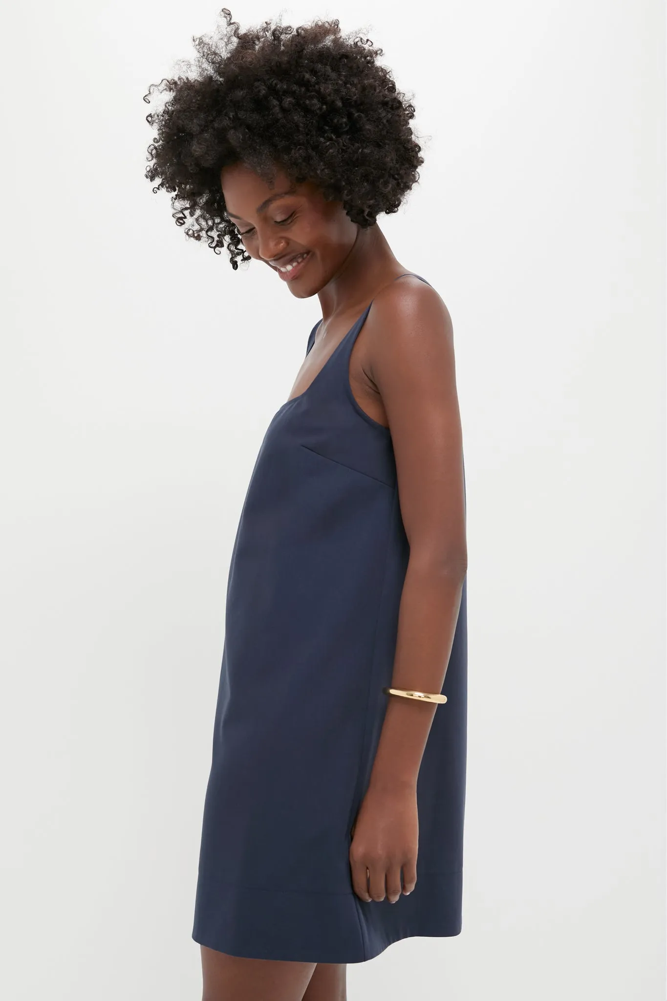 Navy Cassie Dress sold by Pomander Place product image thumbnail 3