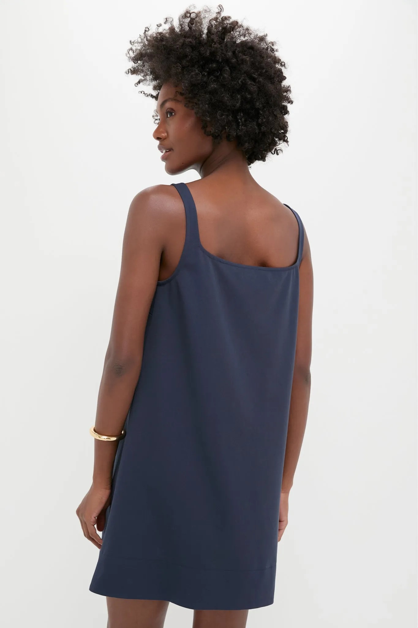 Navy Cassie Dress sold by Pomander Place product image thumbnail 4
