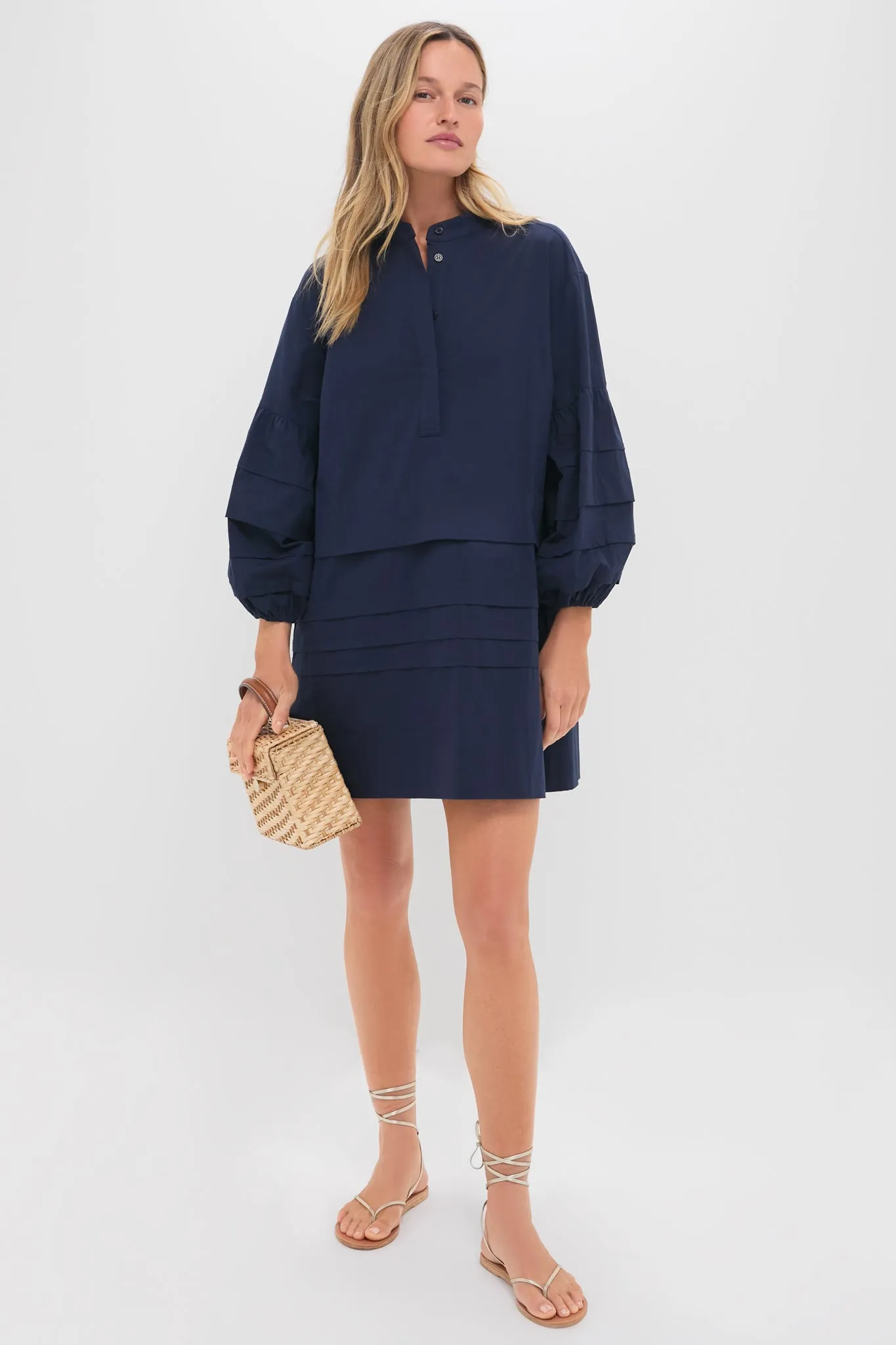 Navy Chelsea Dress sold by Pomander Place product image thumbnail 2