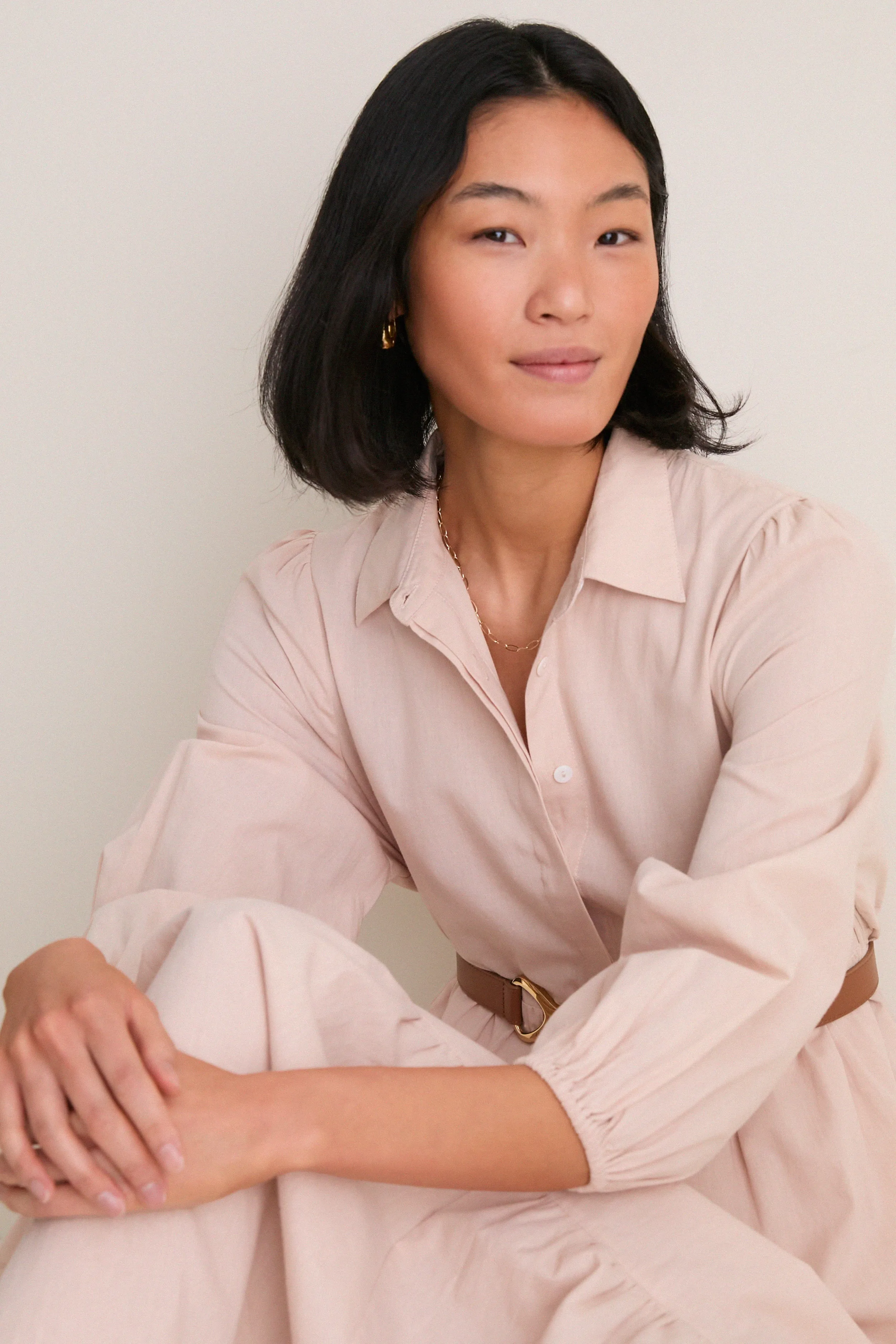 Sandstone Cotton Mabel Maxi Dress sold by Pomander Place product image thumbnail 5
