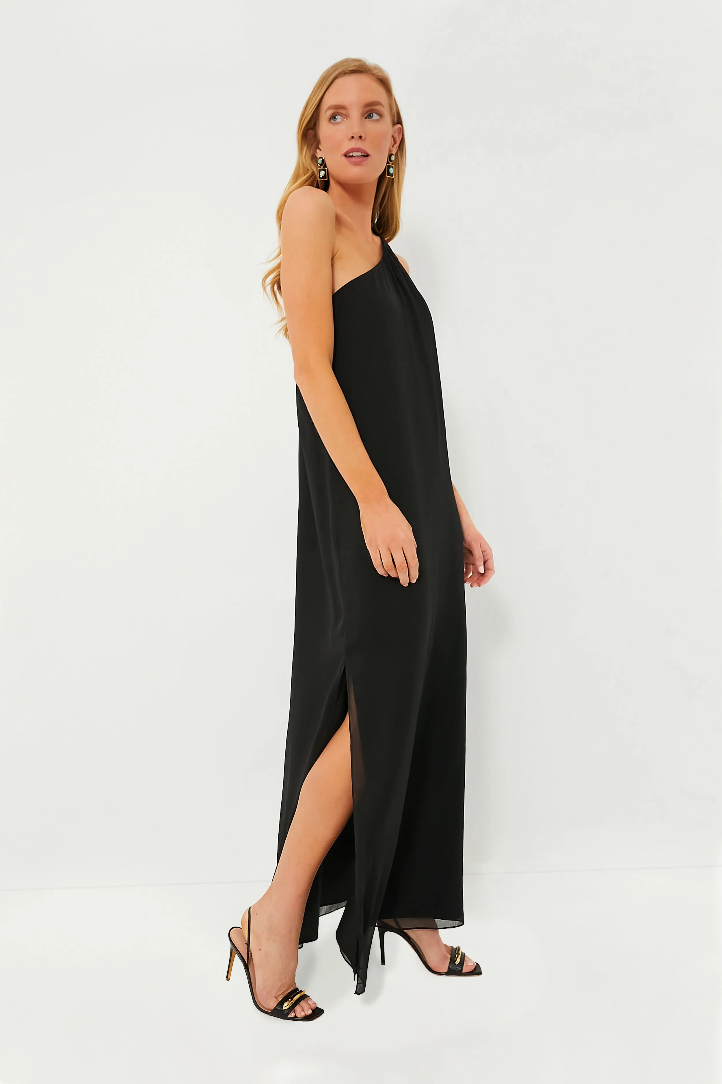 Black Soleil Gown sold by Pomander Place product image thumbnail 3