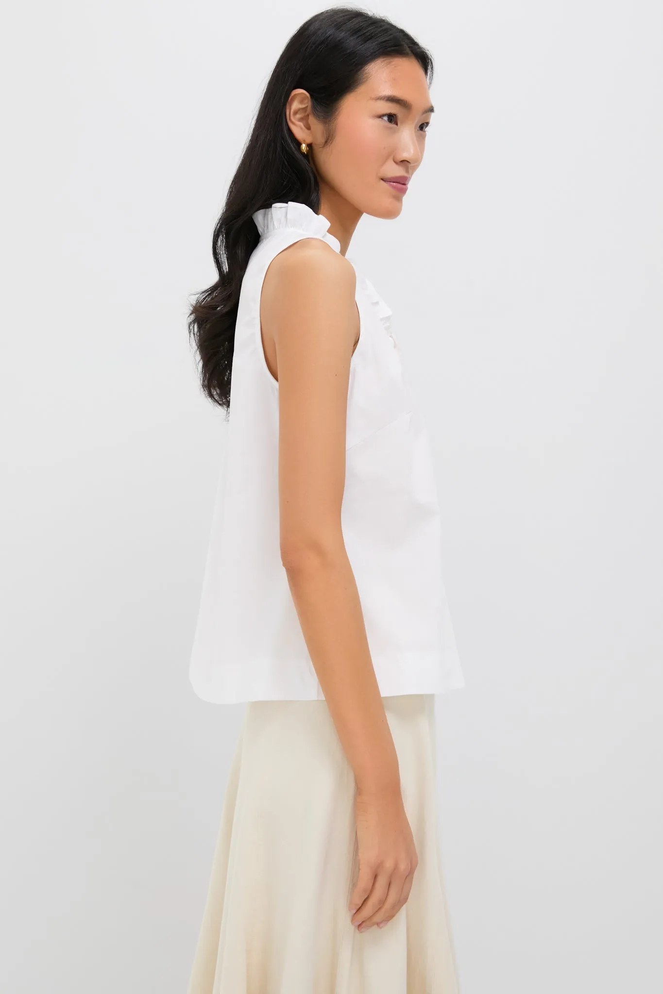 White Veronica Top sold by Pomander Place product image thumbnail 2