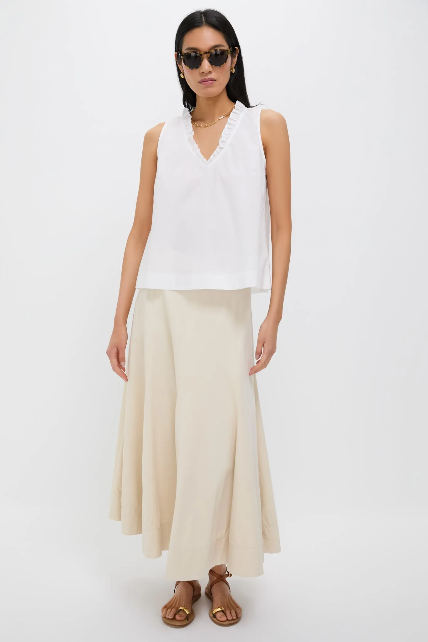 White Veronica Top sold by Pomander Place product image thumbnail 3