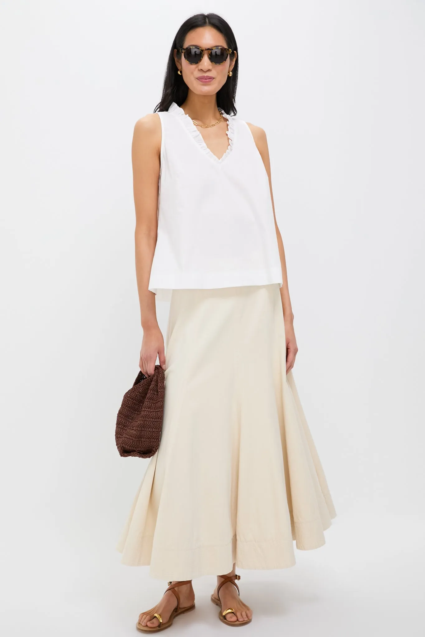 White Veronica Top sold by Pomander Place product image thumbnail 4