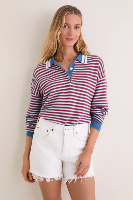 All-Star Stripe Clark Sweater made by Pomander Place