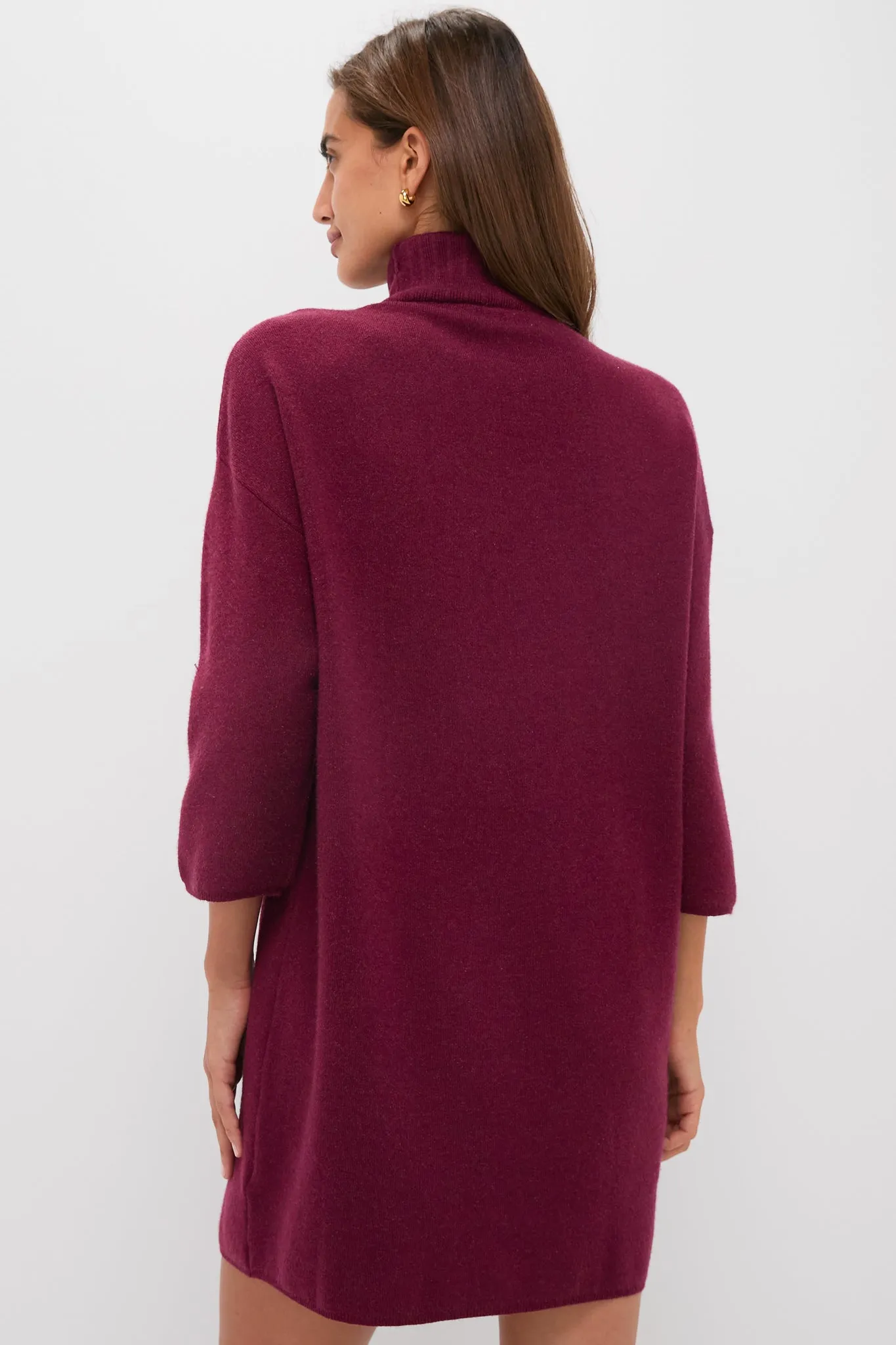 Cranberry Vivianne Dress sold by Pomander Place product image thumbnail 4
