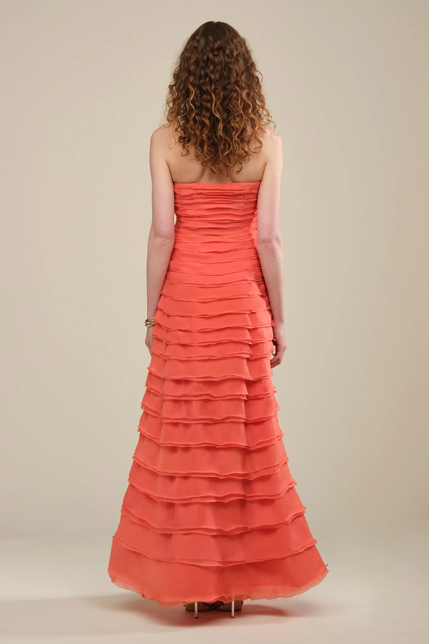 Pepper Layered Gown sold by AMUR product image thumbnail 3