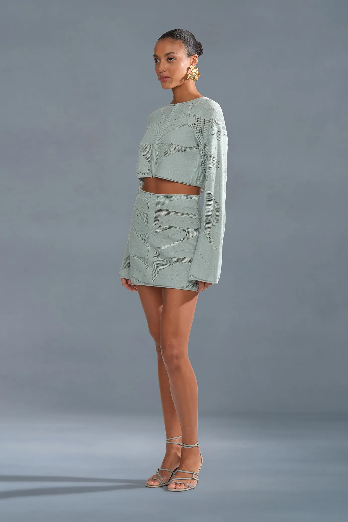 Xara Knit Skirt sold by AMUR product image thumbnail 4