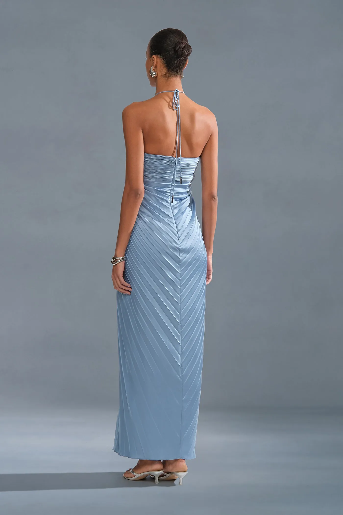Ionea Pleated Gown sold by AMUR product image thumbnail 3