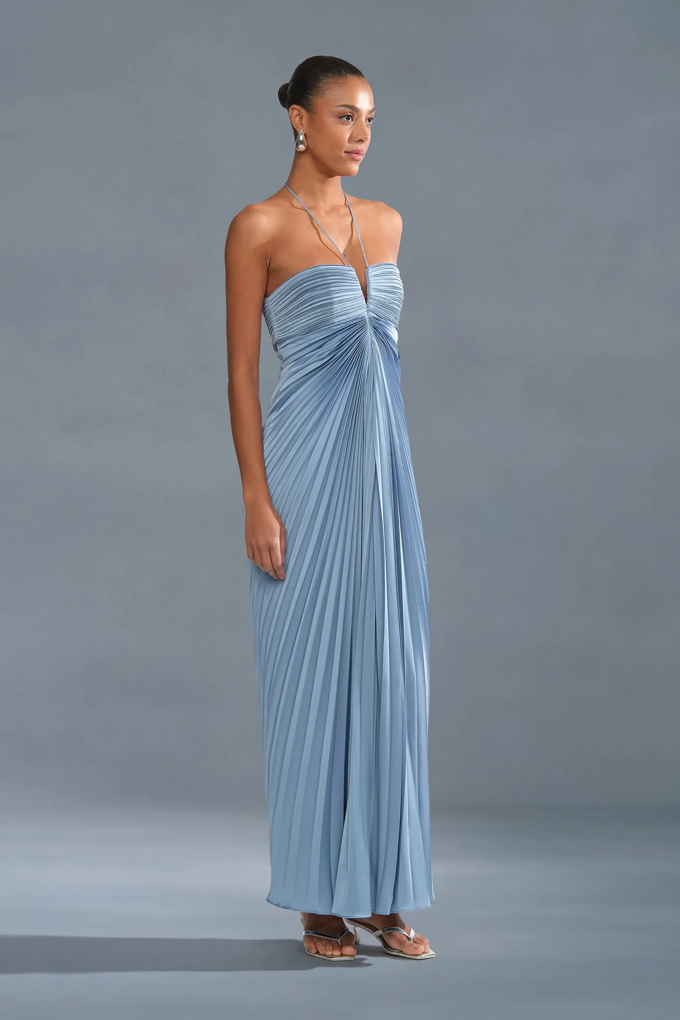 Ionea Pleated Gown sold by AMUR product image thumbnail 4