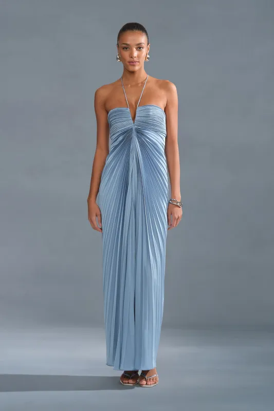 Ionea Pleated Gown made by AMUR