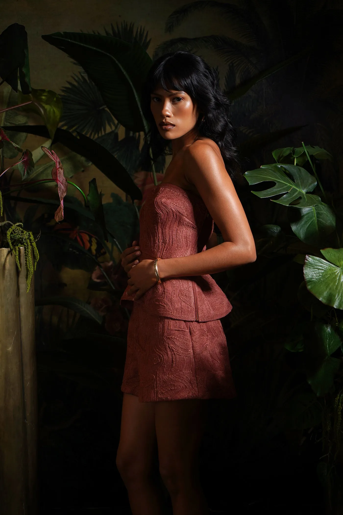 Kailana Raffia Shorts sold by AMUR product image thumbnail 2