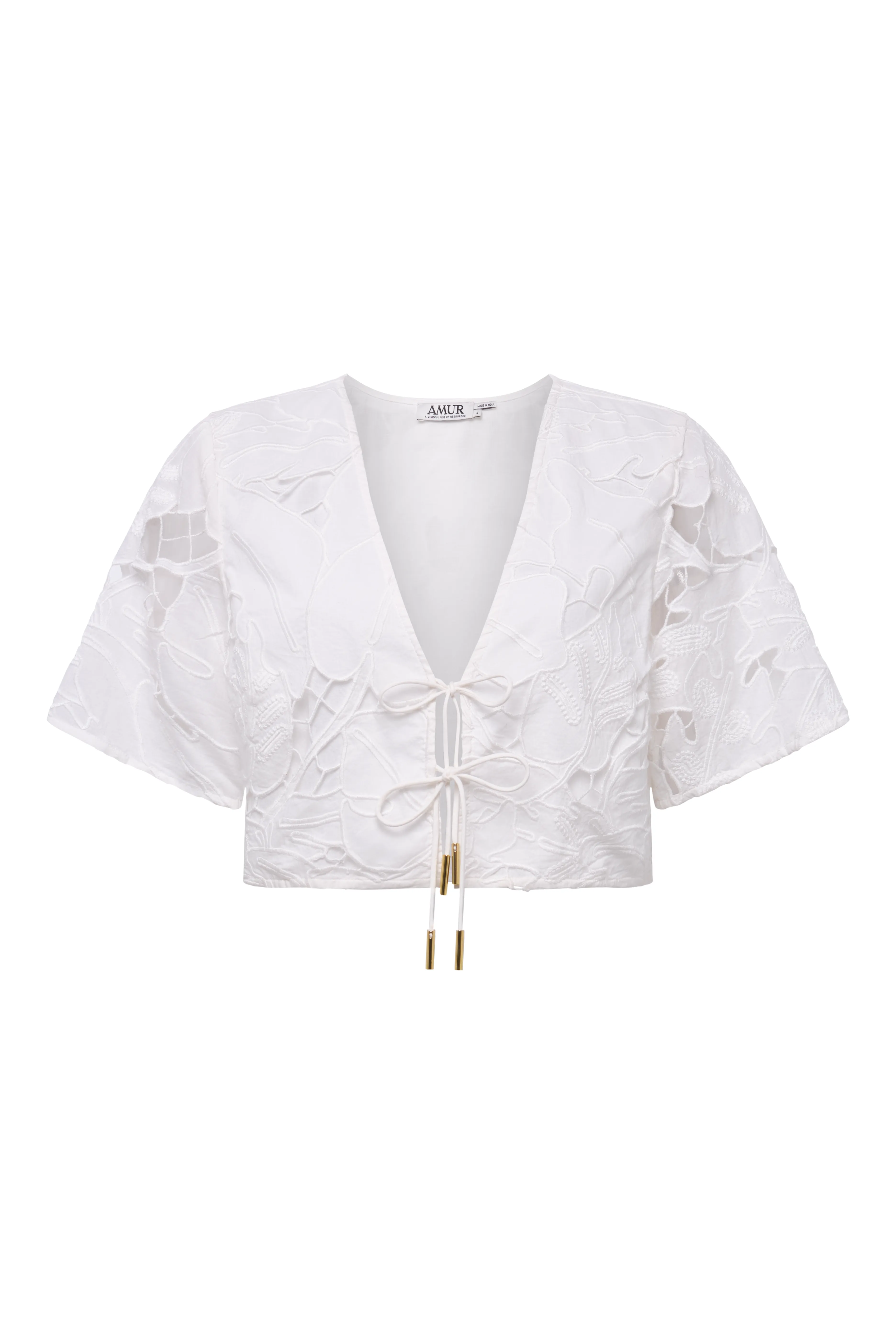 Tani Eyelet Top sold by AMUR product image thumbnail 2