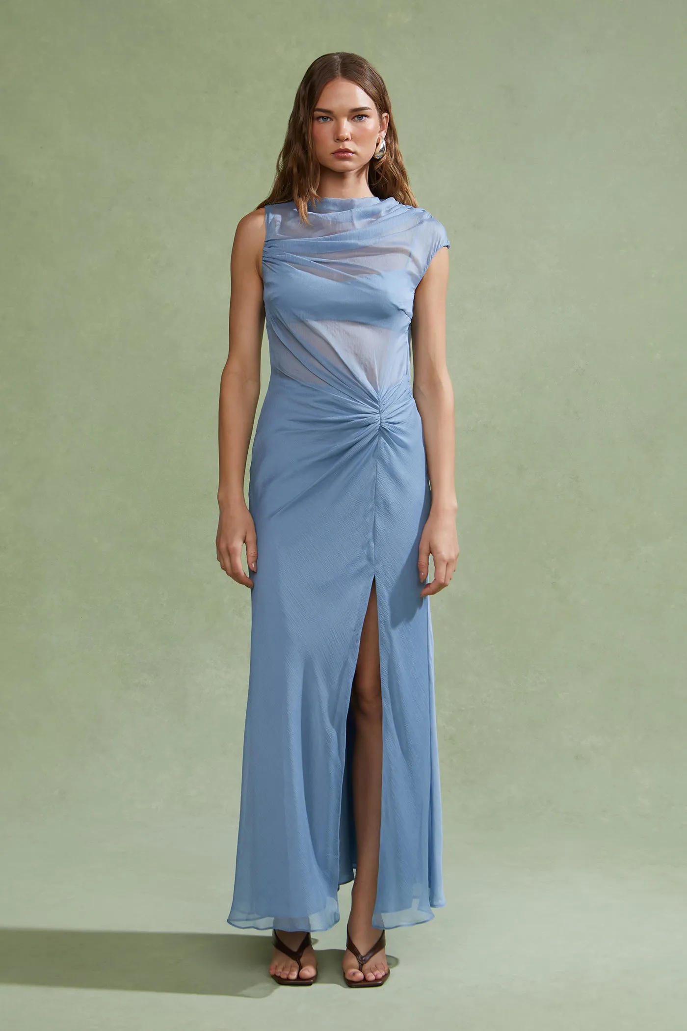 Amille Sheer Gown sold by AMUR