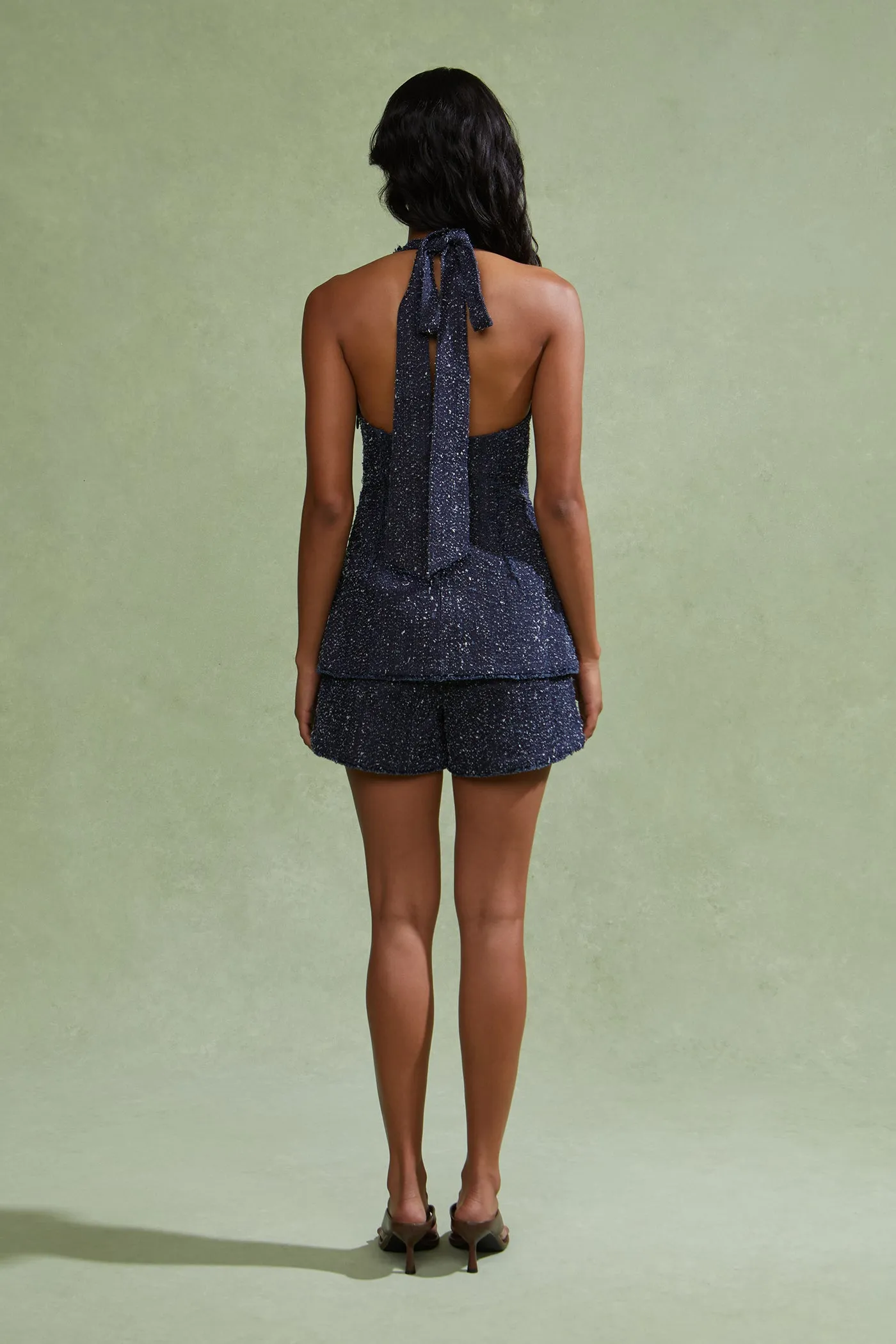 Nevin Halter Romper sold by AMUR product image thumbnail 2