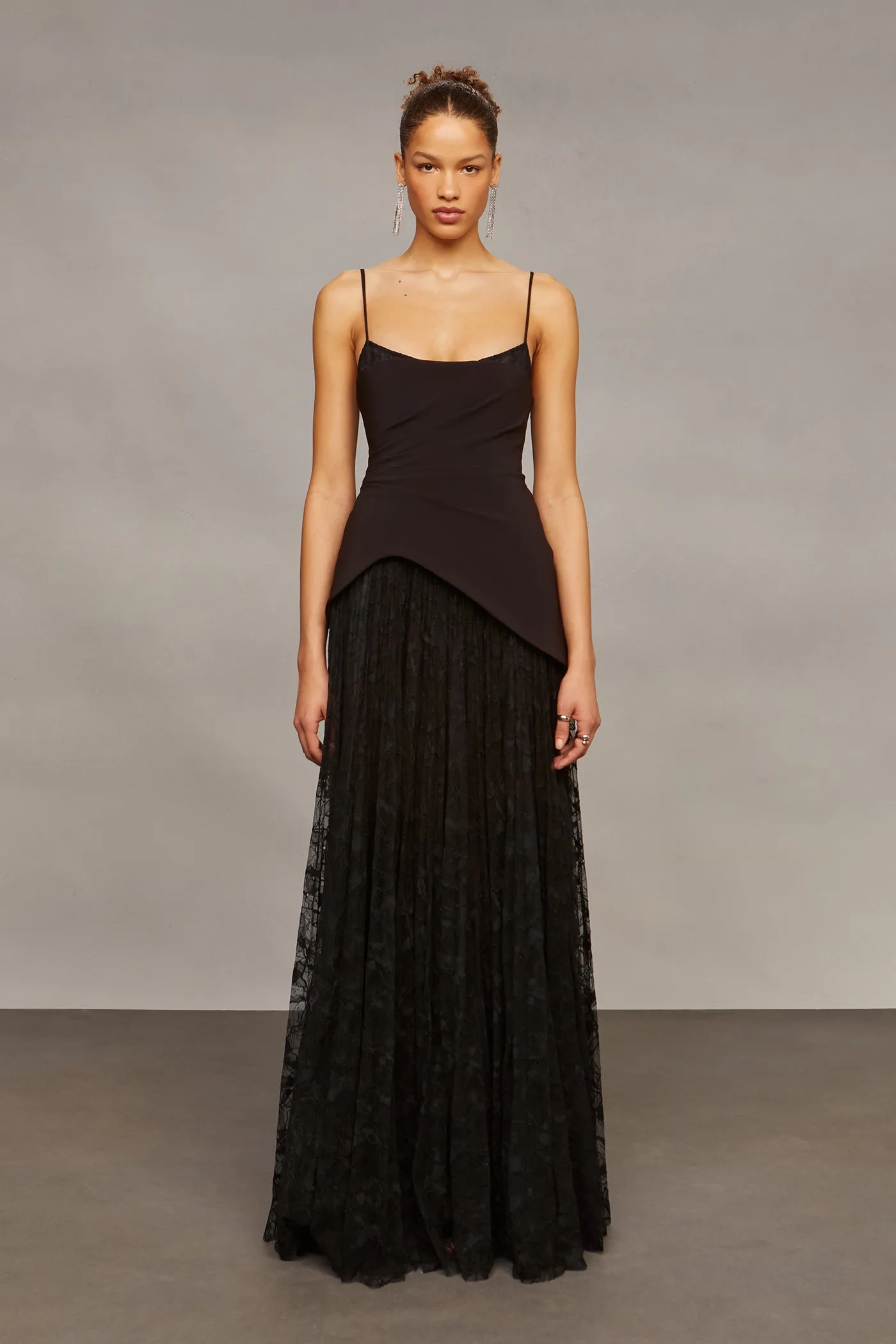 Leighton Pleated Gown sold by AMUR