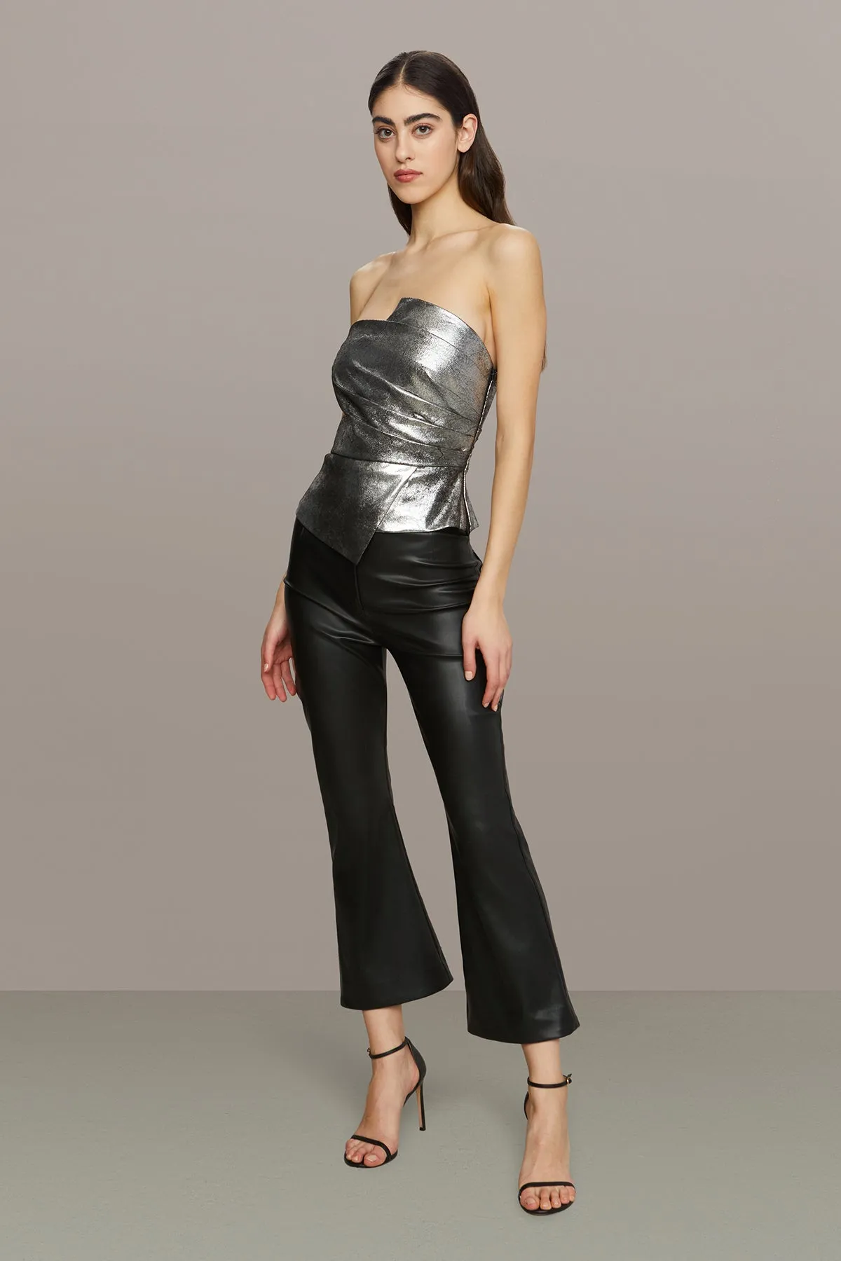 Vallan Leather Crop sold by AMUR product image thumbnail 4