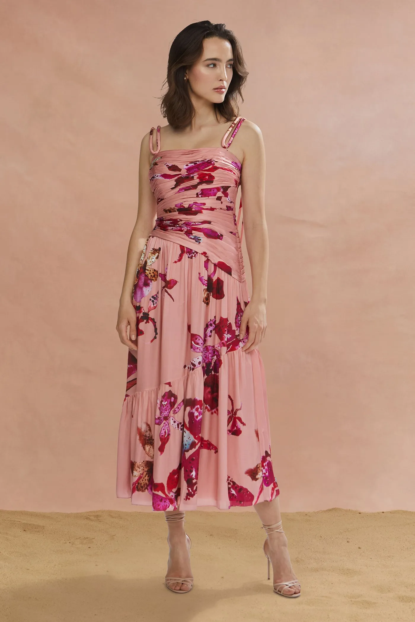 Daniella Printed Viscose Midi sold by AMUR product image thumbnail 5