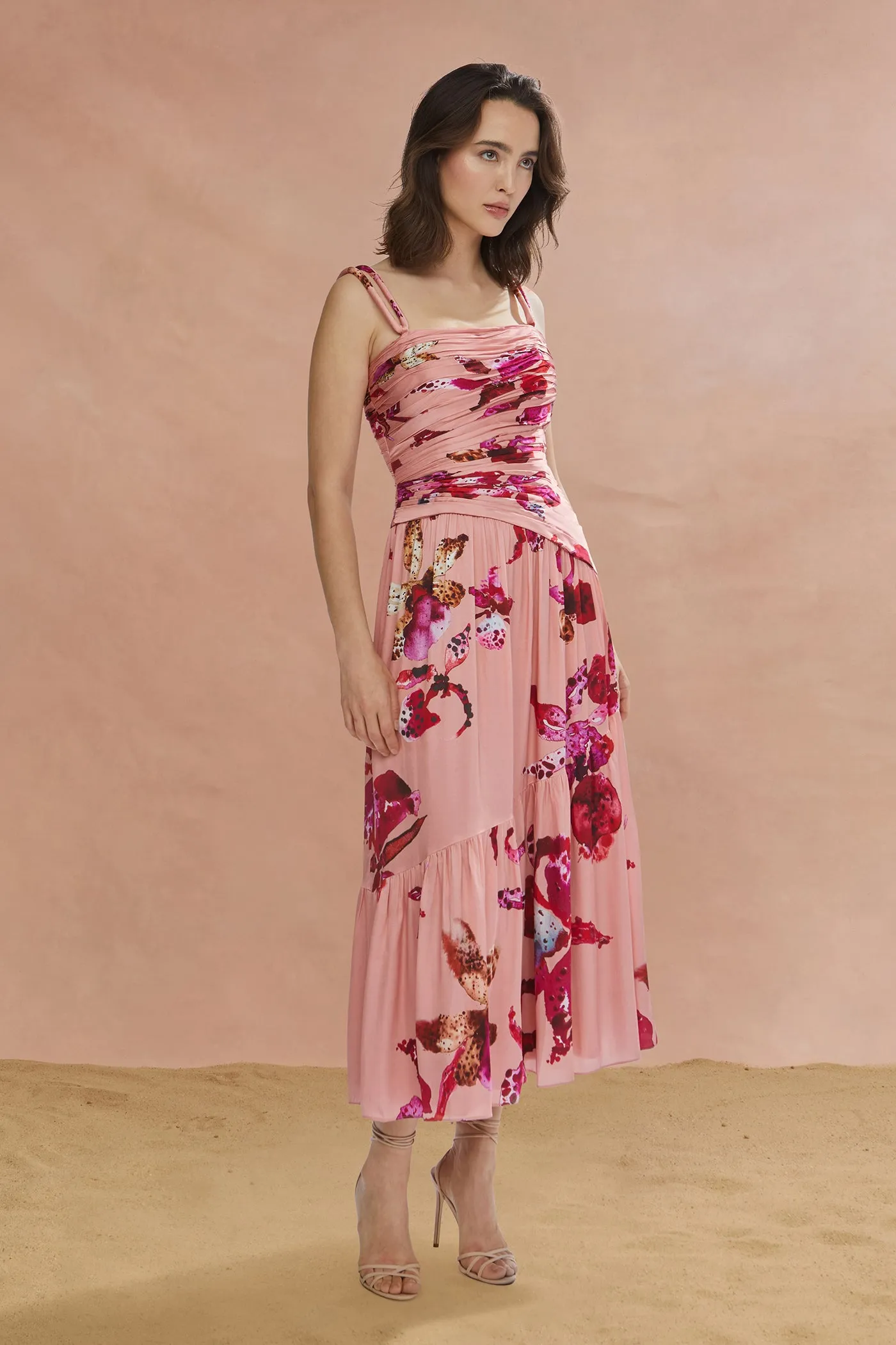 Daniella Printed Viscose Midi sold by AMUR product image thumbnail 3