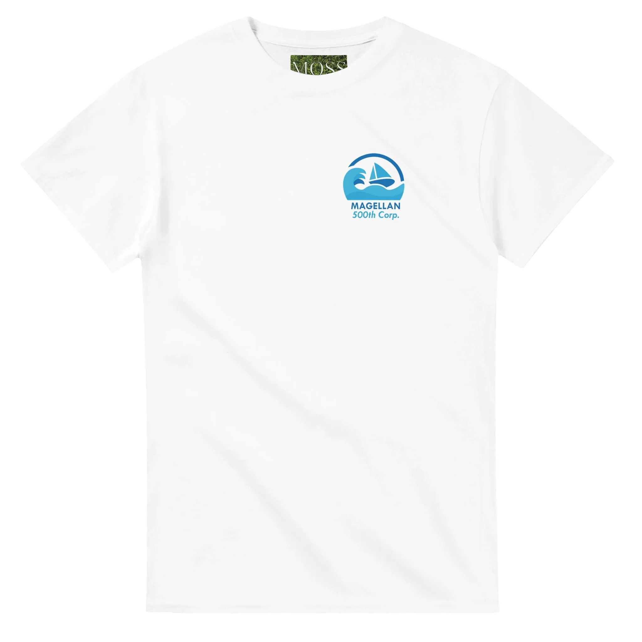 Magellan500, 1519 Magellan Graphic Crewneck T-shirt | Gildan® 5000 sold by Moss Apparel