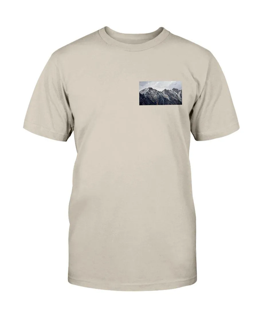 Wyoming Mountain Peaks, The WYldlife Fund, Moss Apparel, Ultra Cotton T-Shirt sold by Moss Apparel product image thumbnail 5