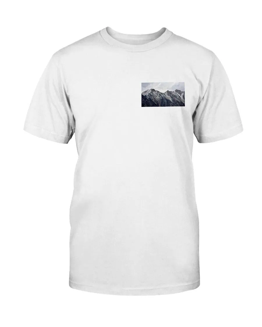 Wyoming Mountain Peaks, The WYldlife Fund, Moss Apparel, Ultra Cotton T-Shirt sold by Moss Apparel product image thumbnail 2