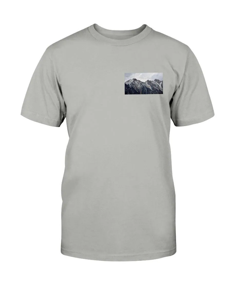 Wyoming Mountain Peaks, The WYldlife Fund, Moss Apparel, Ultra Cotton T-Shirt sold by Moss Apparel product image thumbnail 3