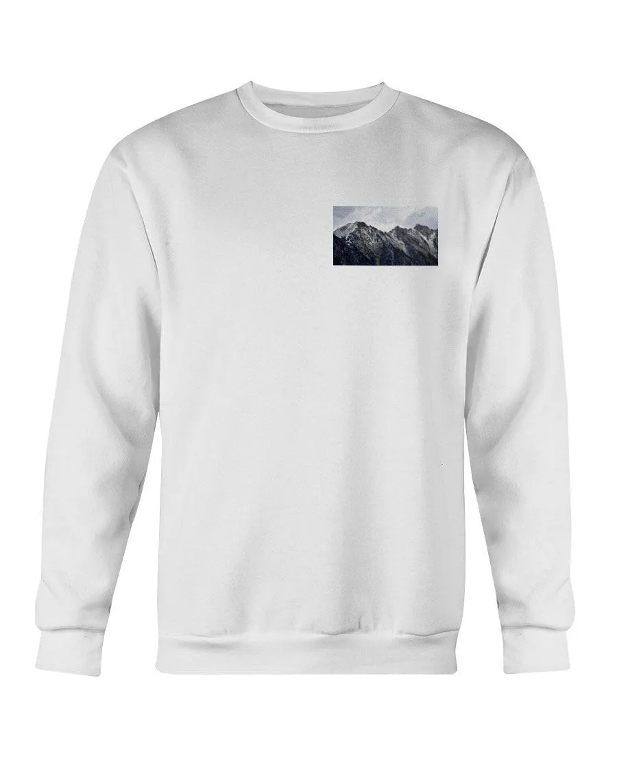 Wyoming Mountain Peaks, The WYldlife Fund, Crewneck Sweatshirt sold by Moss Apparel product image thumbnail 5