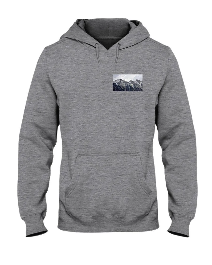 Wyoming Mountain Peaks, The WYldlife Fund, Moss Apparel, 50/50 Hoodie sold by Moss Apparel product image thumbnail 2
