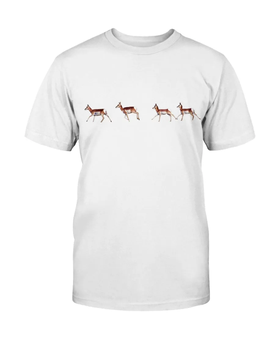 Pronghorn Run, Wyldlife For Tomorrow, Moss Apparel, Unisex T-Shirt sold by Moss Apparel product image thumbnail 3