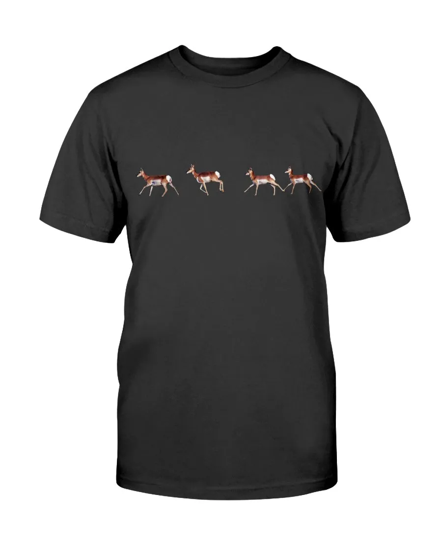Pronghorn Run, Wyldlife For Tomorrow, Moss Apparel, Unisex T-Shirt sold by Moss Apparel product image thumbnail 4