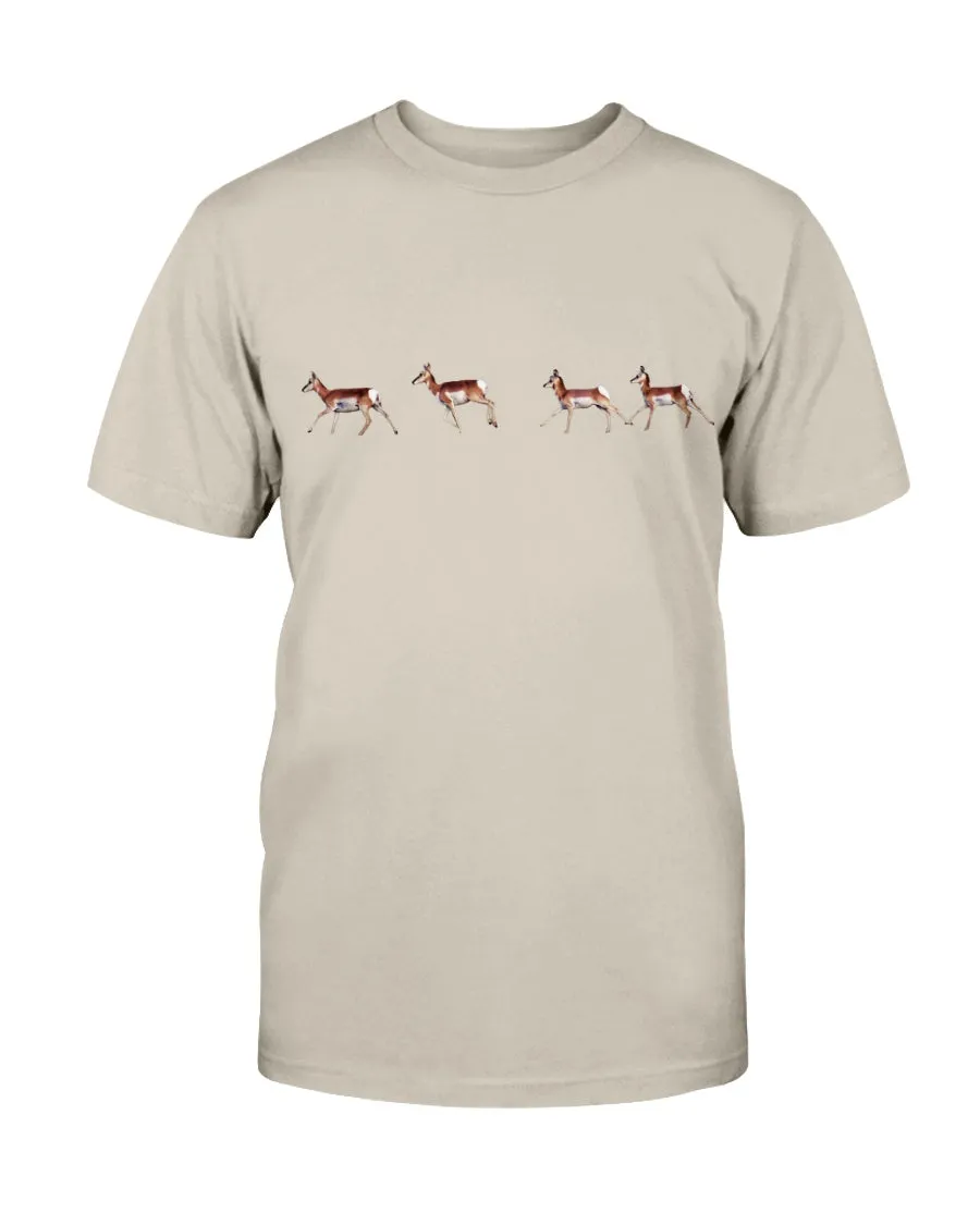 Pronghorn Run, Wyldlife For Tomorrow, Moss Apparel, Unisex T-Shirt sold by Moss Apparel product image thumbnail 2