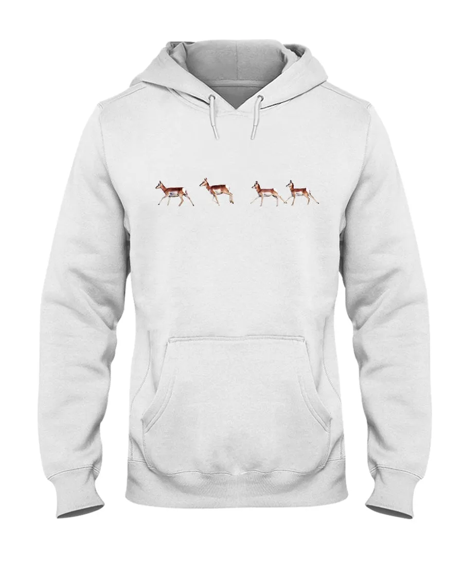 Pronghorn Run, The WYldlife Fund, Moss Apparel, Moss Apparel, Hoodie sold by Moss Apparel product image thumbnail 4