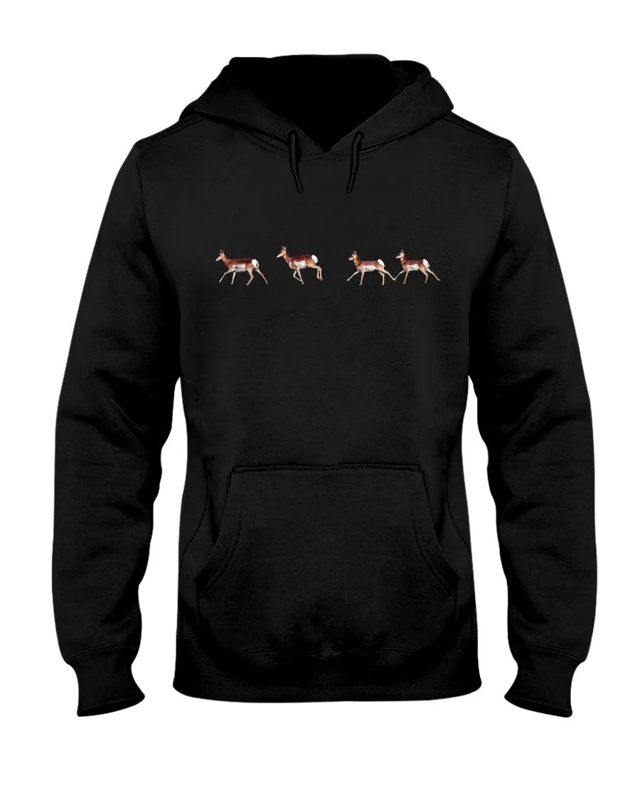 Pronghorn Run, The WYldlife Fund, Moss Apparel, Moss Apparel, Hoodie sold by Moss Apparel product image thumbnail 5