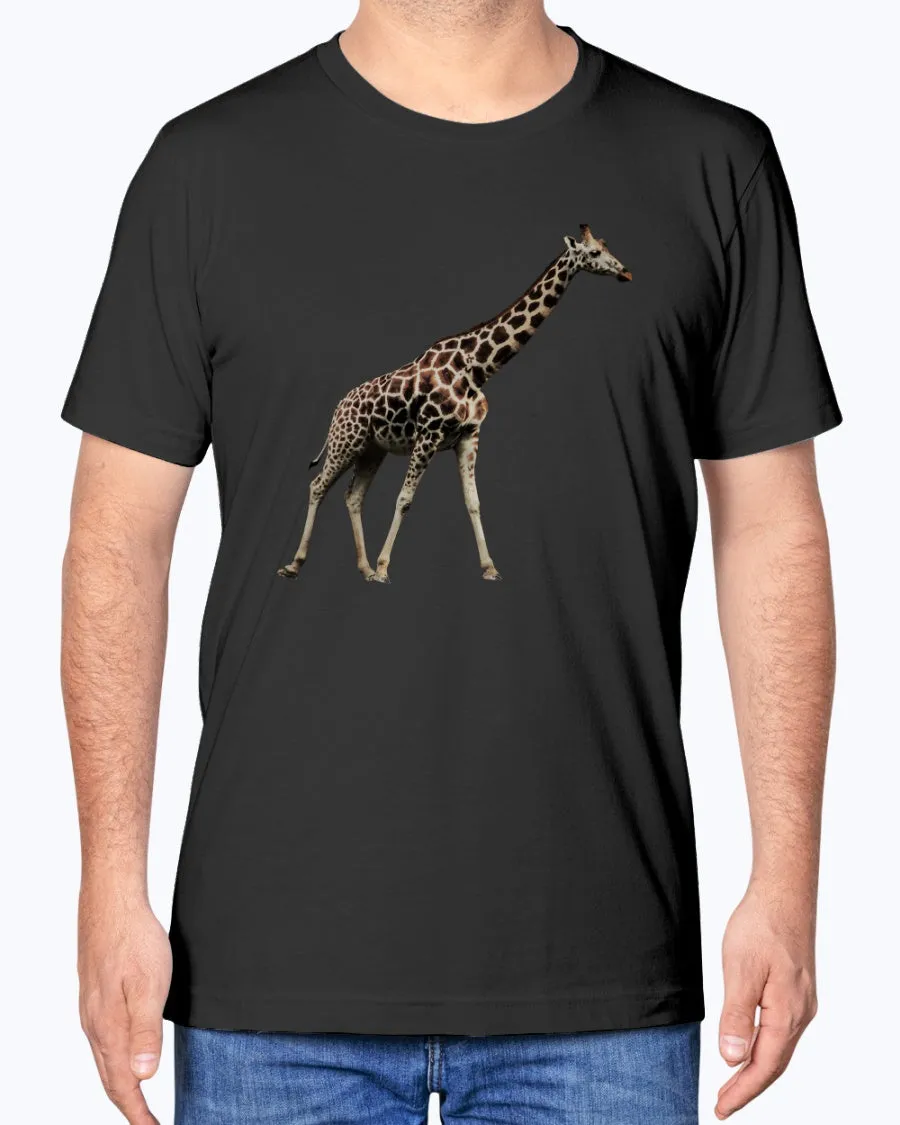 Giraffe's stride, Moss Apparel, Animal Lover Gift, Nature, Unisex Casual Wear, Wild Animal, Moss Apparel, Unisex T-Shirt sold by Moss Apparel product image thumbnail 5
