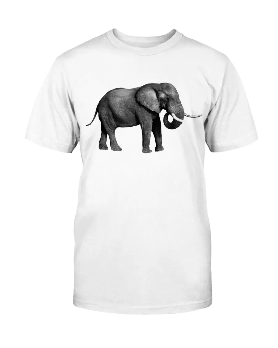 Grazing African Elephant, African Elephant, Elephant lovers, wildlife fans, Moss Apparel, Unisex T-Shirt sold by Moss Apparel product image thumbnail 3
